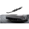 Maxton - Street Pro Central Diffuseur Arriere Mercedes-AMG C63 Sedan / Estate W205 Facelift Noir-Rouge
