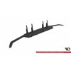 Maxton - Street Pro Central Diffuseur Arriere Mercedes-AMG C63 Sedan / Estate W205 Facelift Noir-Rouge