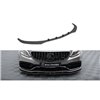 Maxton - Street Pro Lame Du Pare-Chocs Avant Mercedes-AMG C63 Sedan / Estate W205 Facelift Noir-Rouge