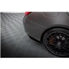 Maxton - Street Pro Lame Du Pare Chocs Arriere Mercedes-AMG C63 Sedan / Estate W205 Facelift Noir-Rouge