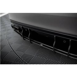 Maxton - Street Pro Central Diffuseur Arriere Mercedes-AMG C63 Sedan / Estate W205 Facelift Rouge