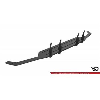 Maxton - Street Pro Central Diffuseur Arriere Mercedes-AMG C63 Sedan / Estate W205 Facelift Rouge