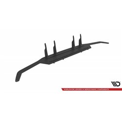 Maxton - Street Pro Central Diffuseur Arriere Mercedes-AMG C63 Sedan / Estate W205 Facelift Rouge