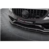 Maxton - Street Pro Lame Du Pare-Chocs Avant Mercedes-AMG C63 Sedan / Estate W205 Facelift Noir