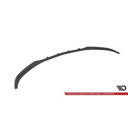 Maxton - Street Pro Lame Du Pare-Chocs Avant Mercedes-AMG C63 Sedan / Estate W205 Facelift Noir