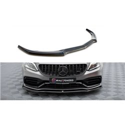 Maxton - Lame Du Pare-Chocs Avant V.1 Mercedes-AMG C63 Sedan / Estate W205 Facelift