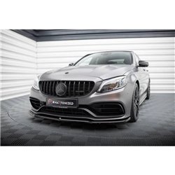 Maxton - Lame Du Pare-Chocs Avant V.1 Mercedes-AMG C63 Sedan / Estate W205 Facelift 