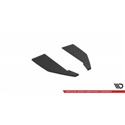 Maxton - Street Pro Lame Du Pare Chocs Arriere Mercedes-AMG C63 Sedan / Estate W205 Facelift Noir
