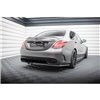 Maxton - Arriere Lame (avec une barre verticale) Mercedes-AMG C63 Sedan / Estate W205 Facelift 