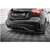 Maxton - Street Pro Central Diffuseur Arriere Mercedes-Benz A AMG-Line W176 Facelift Rouge