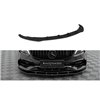Maxton - Street Pro Lame Du Pare-Chocs Avant Mercedes-Benz A AMG-Line W176 Facelift Noir-Rouge
