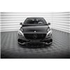 Maxton - Street Pro Lame Du Pare-Chocs Avant Mercedes-Benz A AMG-Line W176 Facelift Noir-Rouge