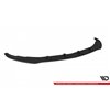 Maxton - Street Pro Lame Du Pare-Chocs Avant Mercedes-Benz A AMG-Line W176 Facelift Noir-Rouge
