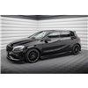 Maxton - Street Pro Rajouts Des Bas De Caisse Mercedes-Benz A AMG-Line W176 Facelift Noir