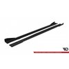 Maxton - Street Pro Rajouts Des Bas De Caisse Mercedes-Benz A AMG-Line W176 Facelift Noir-Rouge + Rabats Brillant