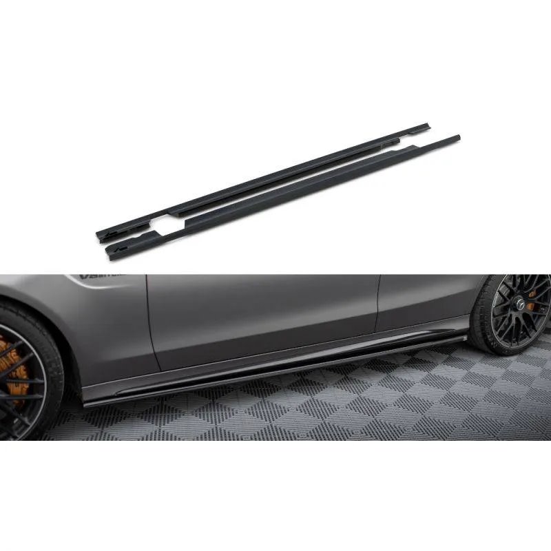 Maxton - Rajouts Des Bas De Caisse Mercedes-AMG C63 Sedan / Estate W205 Facelift