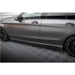 Maxton - Rajouts Des Bas De Caisse Mercedes-AMG C63 Sedan / Estate W205 Facelift 