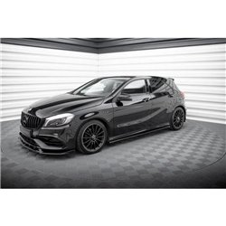 Maxton - Rajouts Des Bas De Caisse Mercedes-Benz A AMG-Line W176 Facelif 