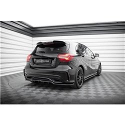 Maxton - Arriere Lame (avec une barre verticale) Mercedes-Benz A AMG-Line W176 Facelif 