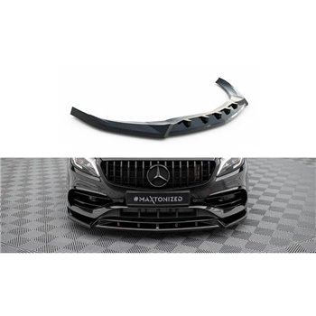 Maxton - Lame Du Pare-Chocs Avant V.2 Mercedes-Benz A AMG-Line W176 Facelift