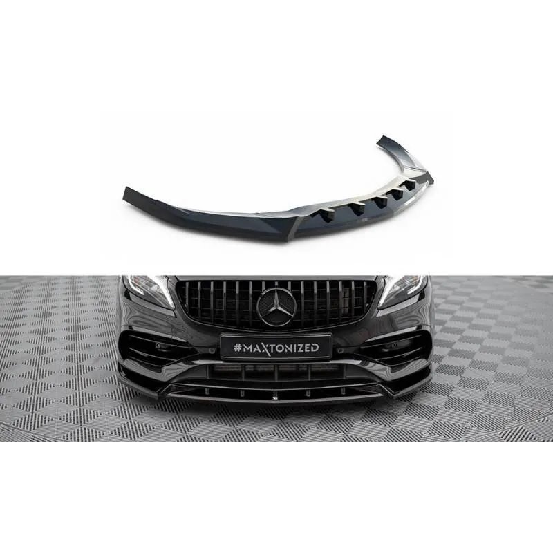 Maxton - Lame Du Pare-Chocs Avant V.2 Mercedes-Benz A AMG-Line W176 Facelift