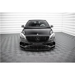 Maxton - Lame Du Pare-Chocs Avant V.2 Mercedes-Benz A AMG-Line W176 Facelift 