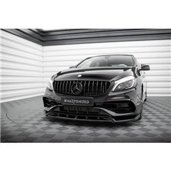 Maxton - Lame Du Pare-Chocs Avant V.2 Mercedes-Benz A AMG-Line W176 Facelift 