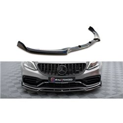 Maxton - Lame Du Pare-Chocs Avant V.2 Mercedes-AMG C63 Sedan / Estate W205 Facelift