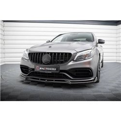 Maxton - Lame Du Pare-Chocs Avant V.2 Mercedes-AMG C63 Sedan / Estate W205 Facelift 