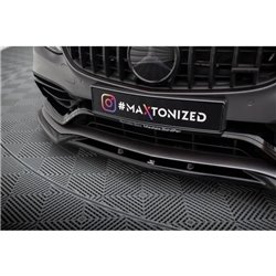 Maxton - Lame Du Pare-Chocs Avant V.2 Mercedes-AMG C63 Sedan / Estate W205 Facelift 