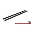 Maxton - Street Pro Rajouts Des Bas De Caisse Mercedes-Benz A AMG-Line W176 Facelift Noir-Rouge