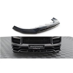 Maxton - Lame Du Pare-Chocs Avant Porsche Cayenne Sport Design Mk3