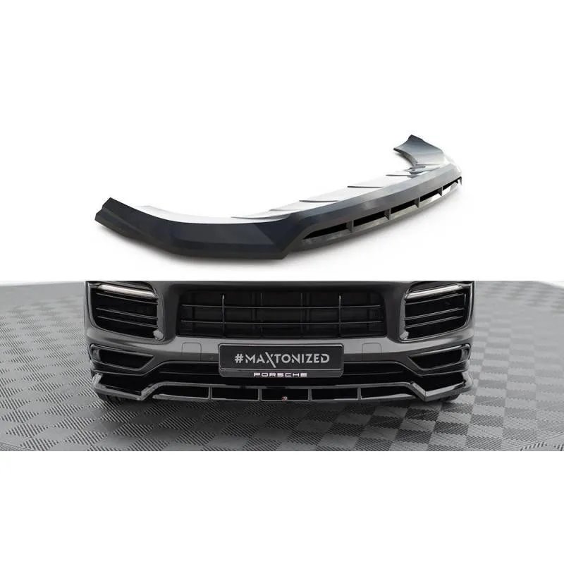 Maxton - Lame Du Pare-Chocs Avant Porsche Cayenne Sport Design Mk3
