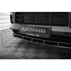 Maxton - Lame Du Pare-Chocs Avant Porsche Cayenne Sport Design Mk3 