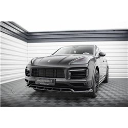Maxton - Lame Du Pare-Chocs Avant Porsche Cayenne Sport Design Mk3 