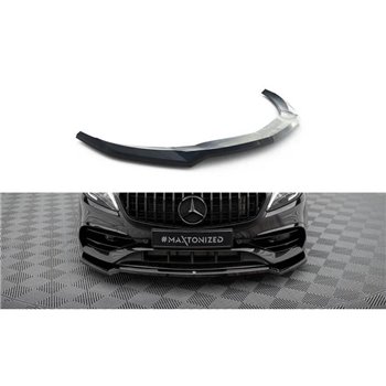 Maxton - Lame Du Pare-Chocs Avant V.1 Mercedes-Benz A AMG-Line W176 Facelift