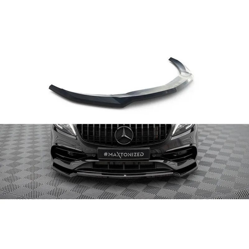 Maxton - Lame Du Pare-Chocs Avant V.1 Mercedes-Benz A AMG-Line W176 Facelift