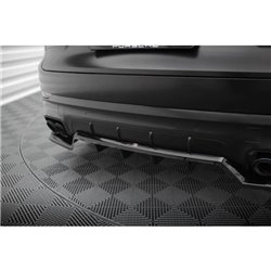 Maxton - Arriere Lame (avec une barre verticale) Porsche Cayenne Sport Design Mk3 