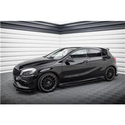 Maxton - Side Flaps Mercedes-Benz A AMG-Line W176 Facelift 