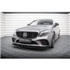 Maxton - Street Pro Lame Du Pare-Chocs Avant Mercedes-AMG C43 Coupe / Cabrio C205 Facelift / A205 Facelift Noir