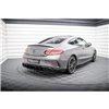 Maxton - Street Pro Lame Du Pare Chocs Arriere Mercedes-AMG C43 Coupe / Cabrio C205 Facelift / A205 Facelift Noir