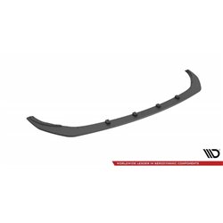 Maxton - Street Pro Lame Du Pare-Chocs Avant Mercedes-AMG C43 Coupe / Cabrio C205 Facelift / A205 Facelift Noir-Rouge