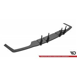Maxton - Street Pro Central Diffuseur Arriere Mercedes-AMG C43 Coupe / Cabrio C205 Facelift / A205 Facelift Noir