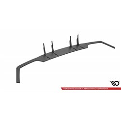 Maxton - Street Pro Central Diffuseur Arriere Mercedes-AMG C43 Coupe / Cabrio C205 Facelift / A205 Facelift Noir