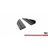 Maxton - Street Pro Lame Du Pare Chocs Arriere Mercedes-AMG C43 Coupe / Cabrio C205 Facelift / A205 Facelift Noir-Rouge + Rabats