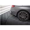Maxton - Street Pro Lame Du Pare Chocs Arriere Mercedes-AMG C43 Coupe / Cabrio C205 Facelift / A205 Facelift Noir-Rouge
