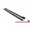 Maxton - Street Pro Rajouts Des Bas De Caisse Mercedes-AMG C43 Coupe / Cabrio C205 Facelift / A205 Facelift Noir-Rouge + Rabats 