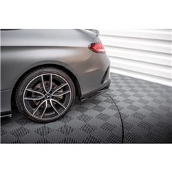 Maxton - Arriere Lame (avec une barre verticale) Mercedes-AMG C43 Coupe / Cabrio C205 Facelift / A205 Facelift 