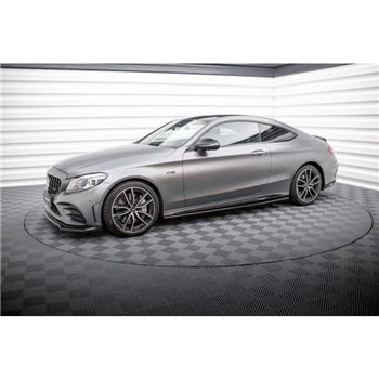 Maxton - Rajouts Des Bas De Caisse Mercedes-AMG C43 Coupe / Cabrio C205 Facelift / A205 Facelift 