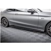 Maxton - Rajouts Des Bas De Caisse Mercedes-AMG C43 Coupe / Cabrio C205 Facelift / A205 Facelift 